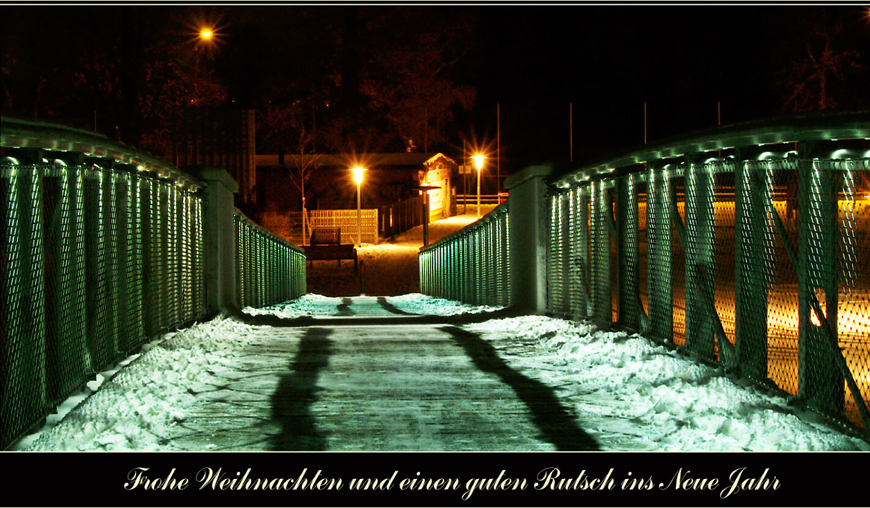 Allen Fotobegeisterten ein frohes Fest und einen guten Rutsch