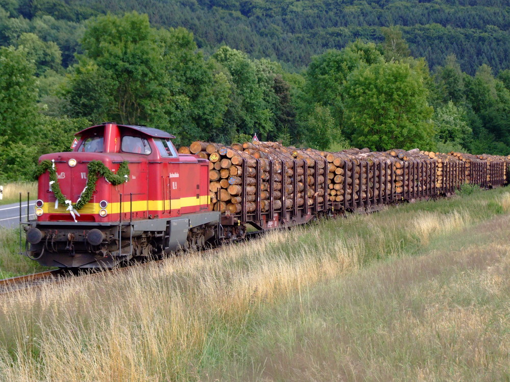 Aller Letzter Holzzug von Hemer