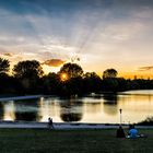 allerhand Aktivitäten zum Sonnenuntergang