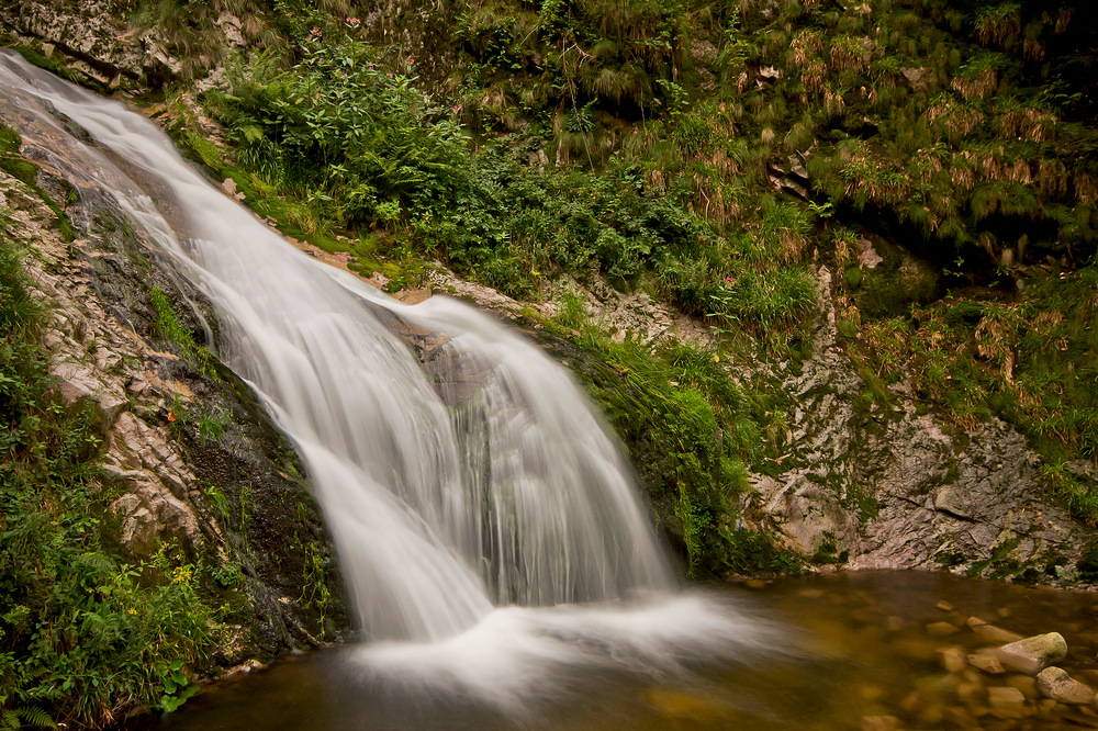 Allerheilige Wasserfälle - Einer der vielen schönen Stufen