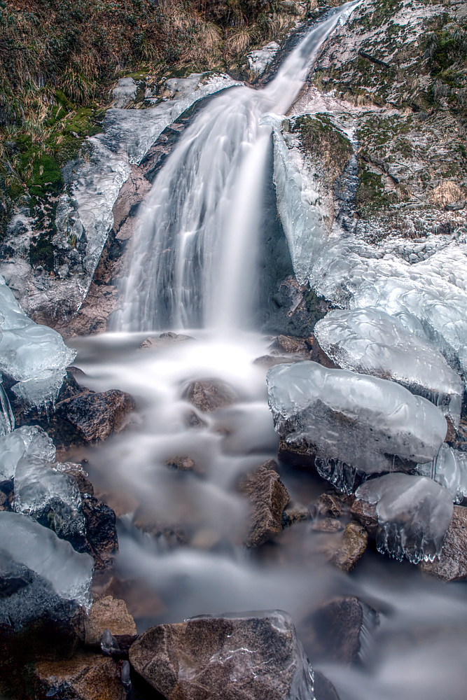 Allerheiligen Wasserfälle im Winter