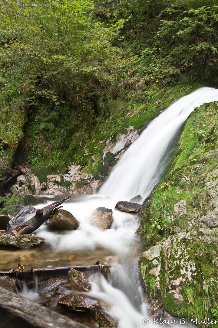 Allerheiligen Wasserfälle - Wasser sucht sich seinen Weg