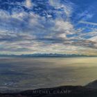 Allerheiligenberg Blick über's Mittelland mit den Alpen