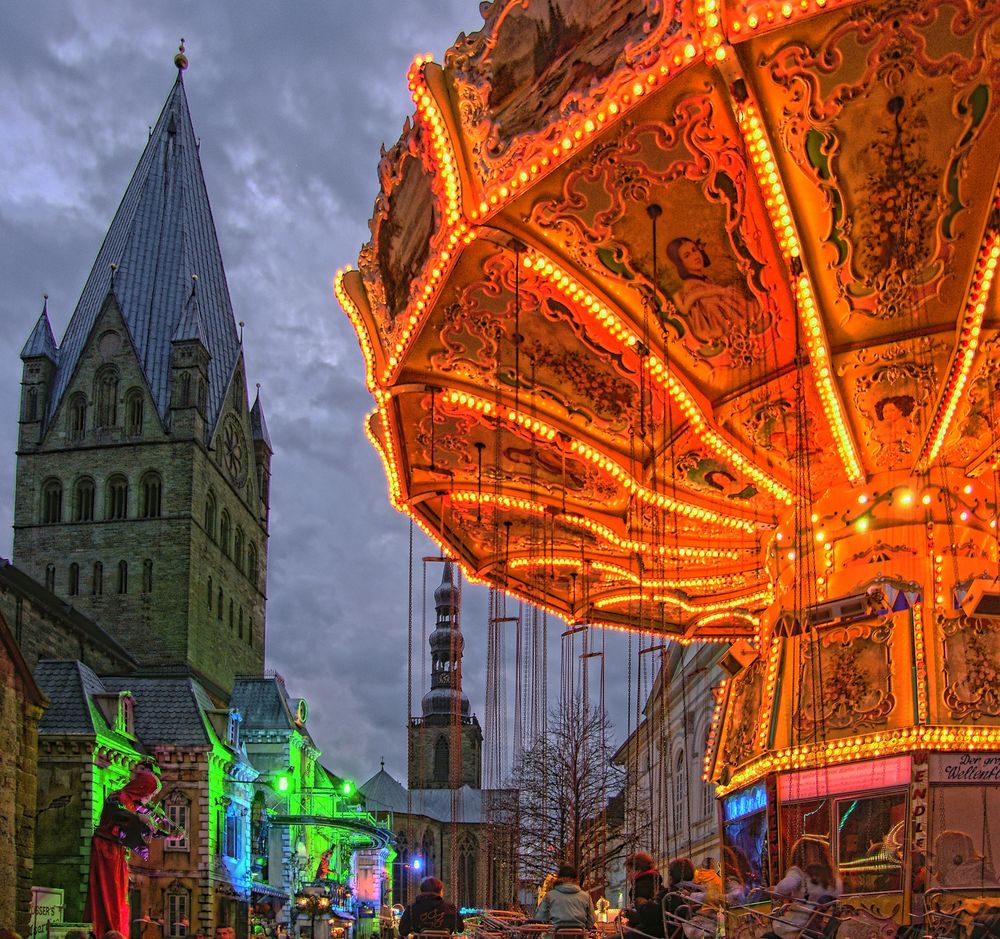 Allerheiligenkirmes in Soest Foto & Bild bearbeitungs techniken
