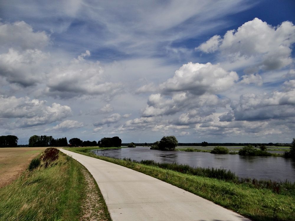 Allerhochwasser bei Rethem, Heidekreis