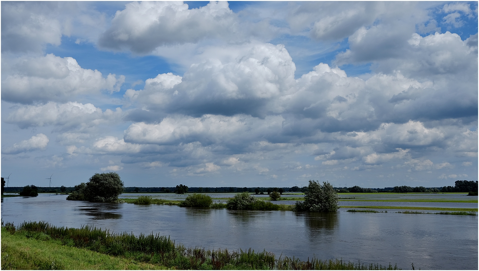 Allerhochwasser bei Rethem, Heidekreis, II