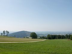 Alles blau über der Sonnenalm