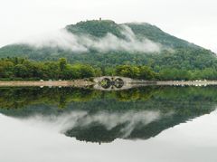 alles doppelt..... !!  Brücke von Inveray/Schottland