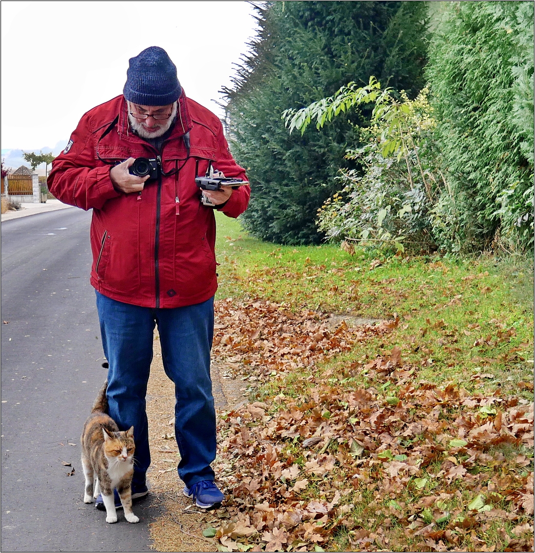 Alles für die Katz, wenn man keine Hand frei hat