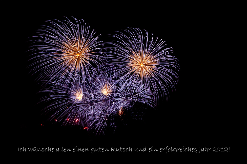 Alles Gute für 2012