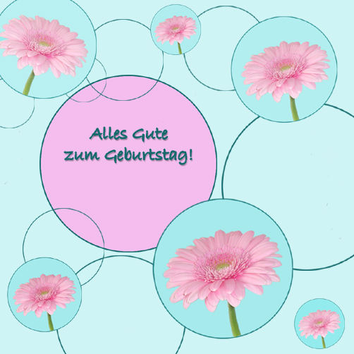 Alles Gute für Dich!