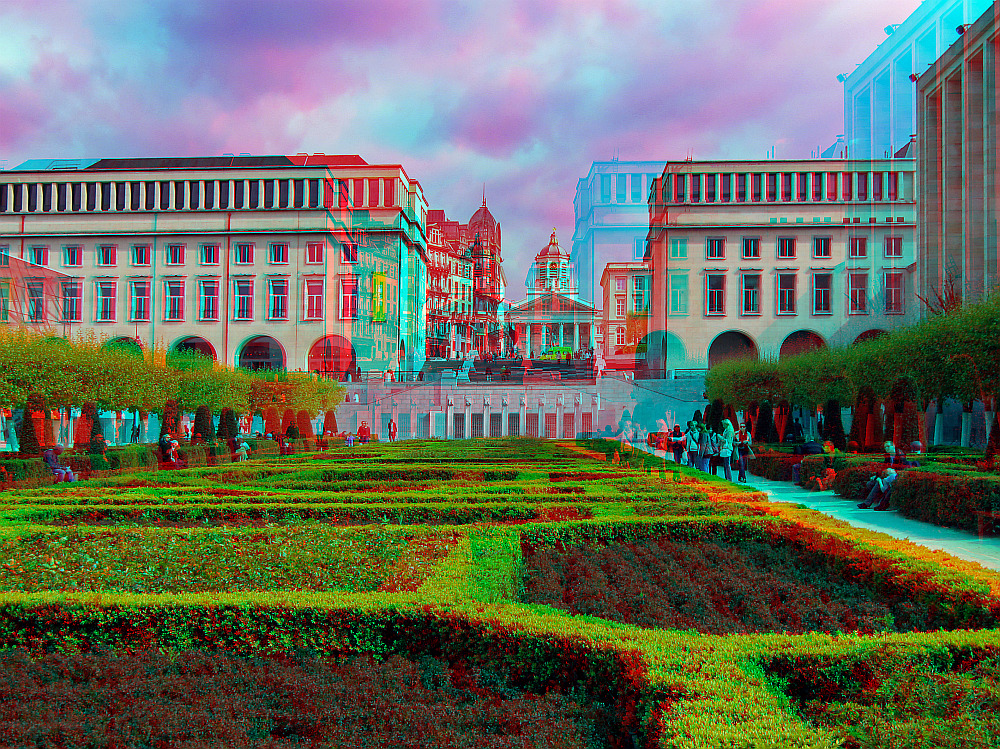 Alles im grünen Bereich (3D-Bild mit Rot/Cyan-Brille betrachten)