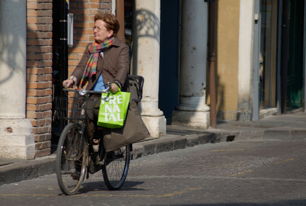 ... alles mit dem Fahrrad II ...