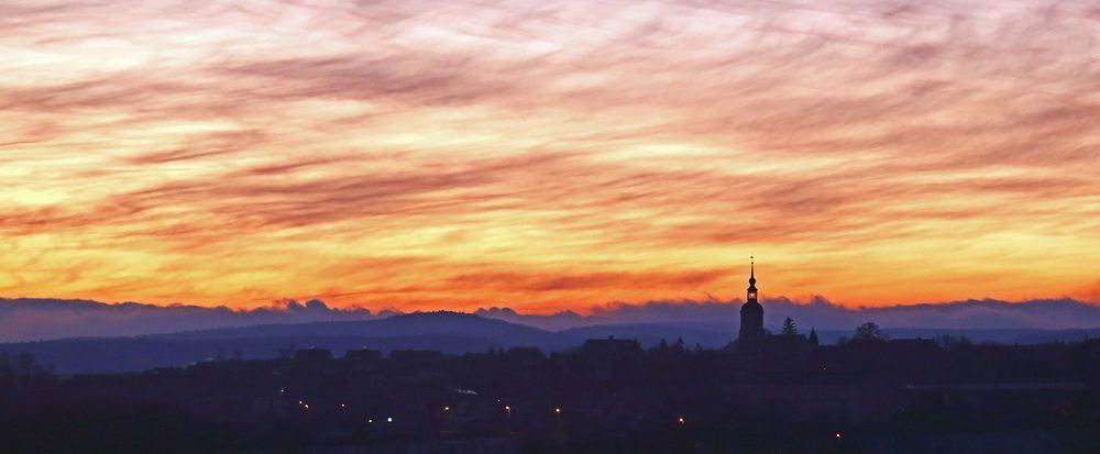 Alles richtig gemacht gestern morgen und zuerst Richtung Schmorsdorf gefahren...