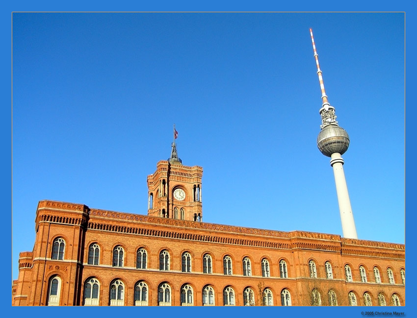 Alles schief und krumm in Berlin...