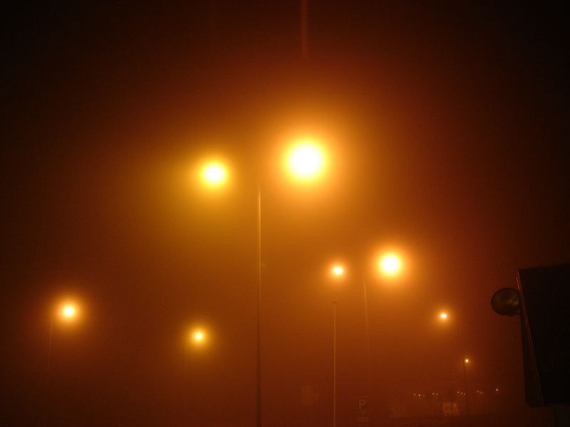 Alles versinkt im dichten Nebel