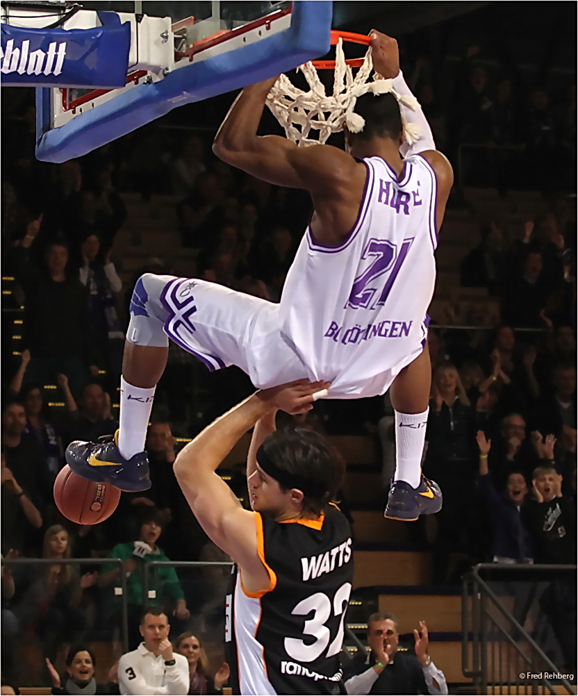 AlleyOopDunking Basketball Bundesliga 2011/12 Foto & Bild sport