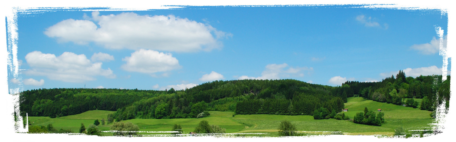 Allgäu - Ein Himmel wie gemalt