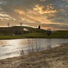 Allgäu im Januar ohne Schnee