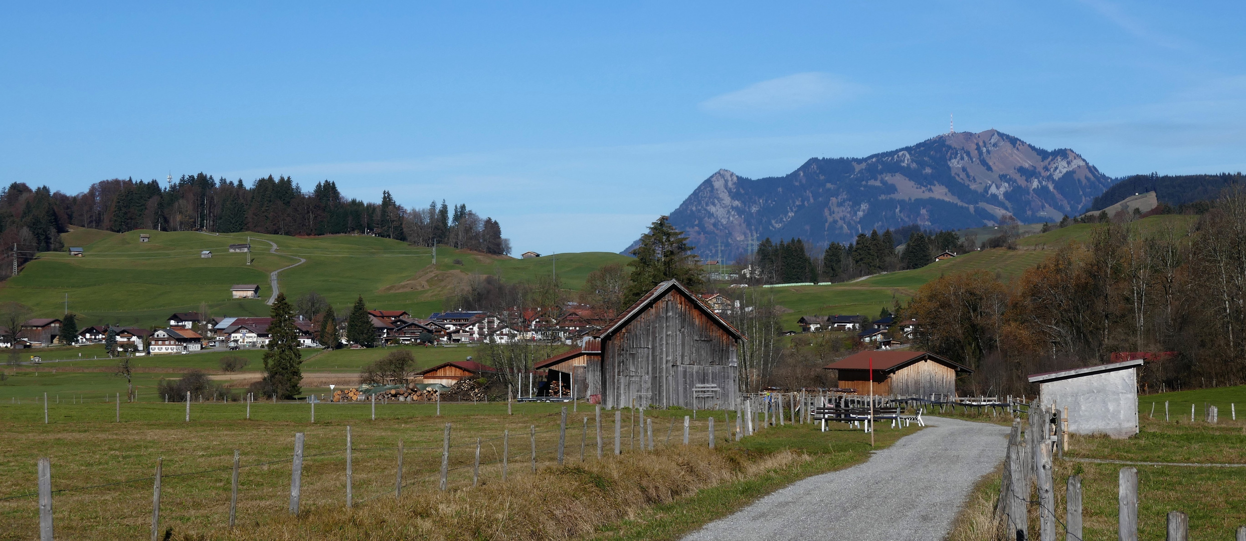 Allgäu, unspektakulär, Oldie-kompatibel