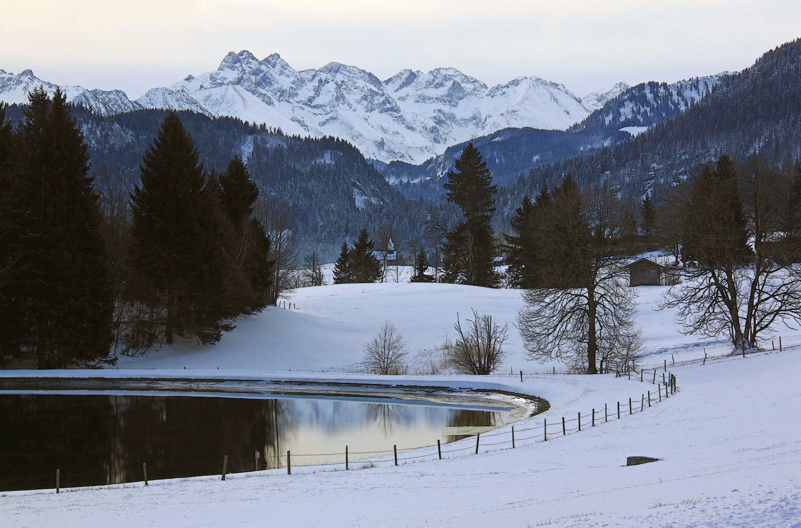 Allgäu Winter.