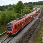 Allgäubahn bei Höhenreute 19.5.2023