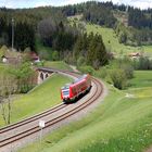 Allgäubahn bei Unterthalhofen am 15.5.2017