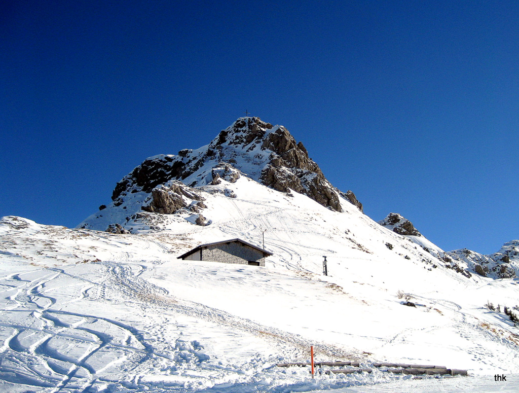 Allgäuberg im Schnee