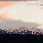 Allgäuer Alpen bei Sonnenuntergang