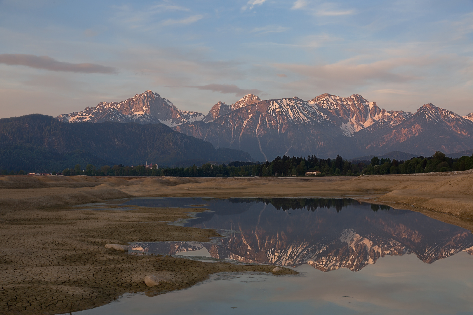 Allgäuer Alpen im Morgenlicht