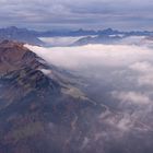 Allgäuer Alpen nach Sonnenaufgang