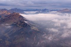 Allgäuer Alpen nach Sonnenaufgang