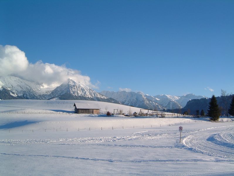 Allgäuer Berge im Schnee 2