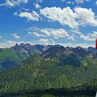 Allgäuer Berge vom Fellhorn gesehen