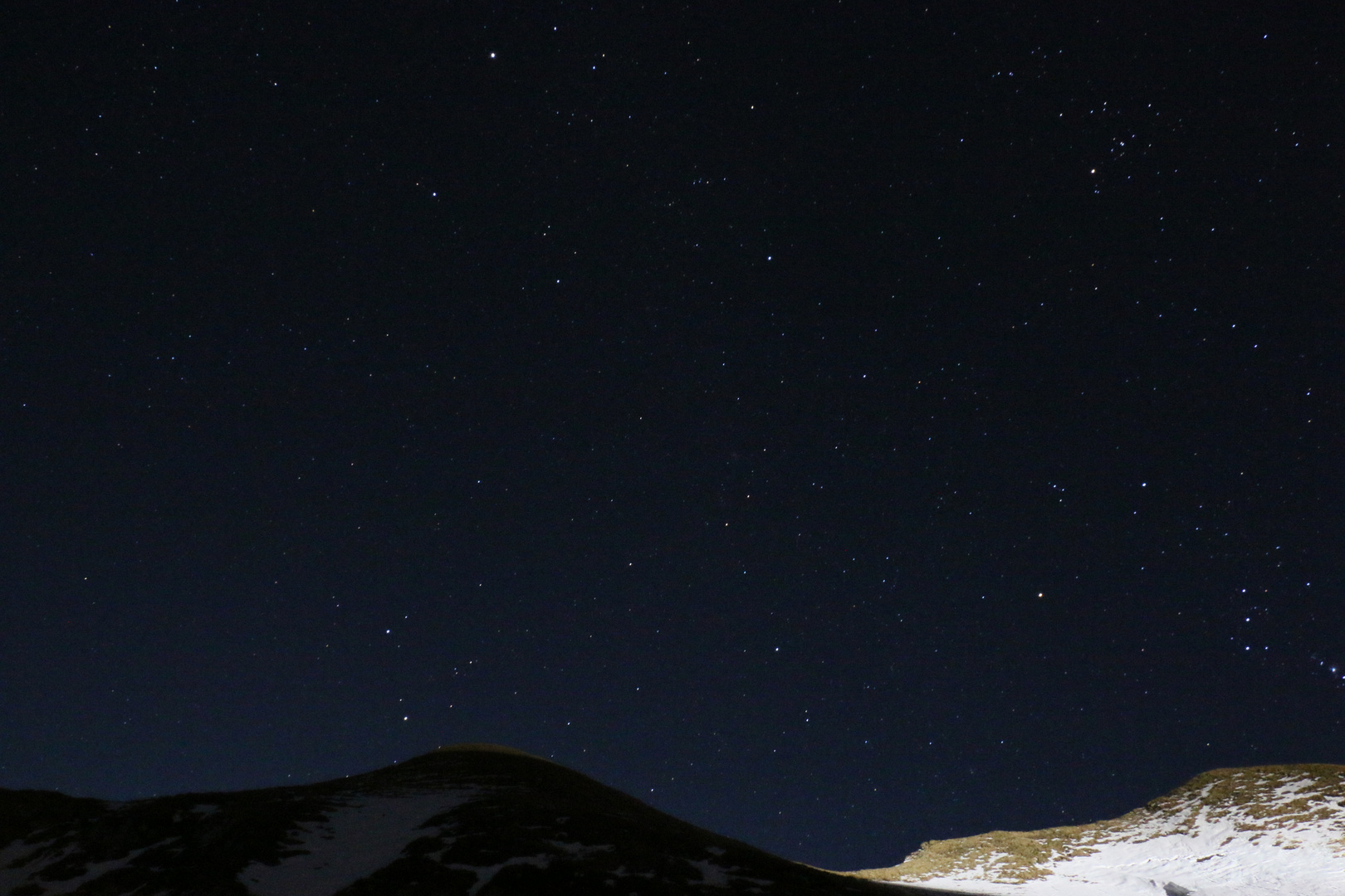 Allgäuer Himmel bei Nacht