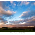 Allgäuer Landschaft bei Abendlicht