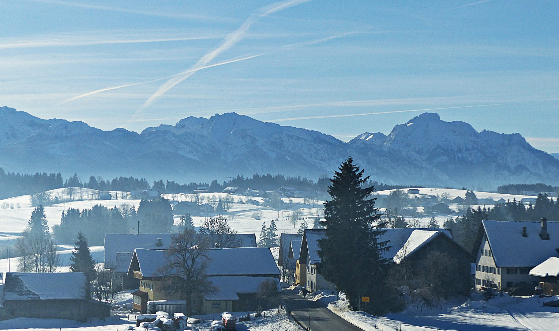 Allgäuer Winterlandschaft