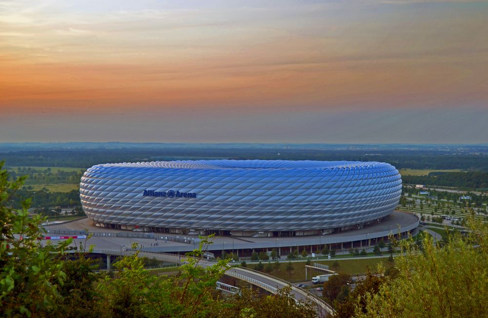 Allianz Arena Foto & Bild | architektur, münchen, stadion Bilder auf ...