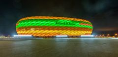 Allianz-Arena als Bio-Burger