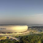 Allianz-Arena am frühen Morgen