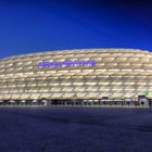 Allianz Arena bei Nacht