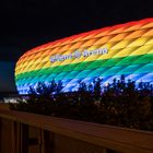 Allianz Arena bei Nacht