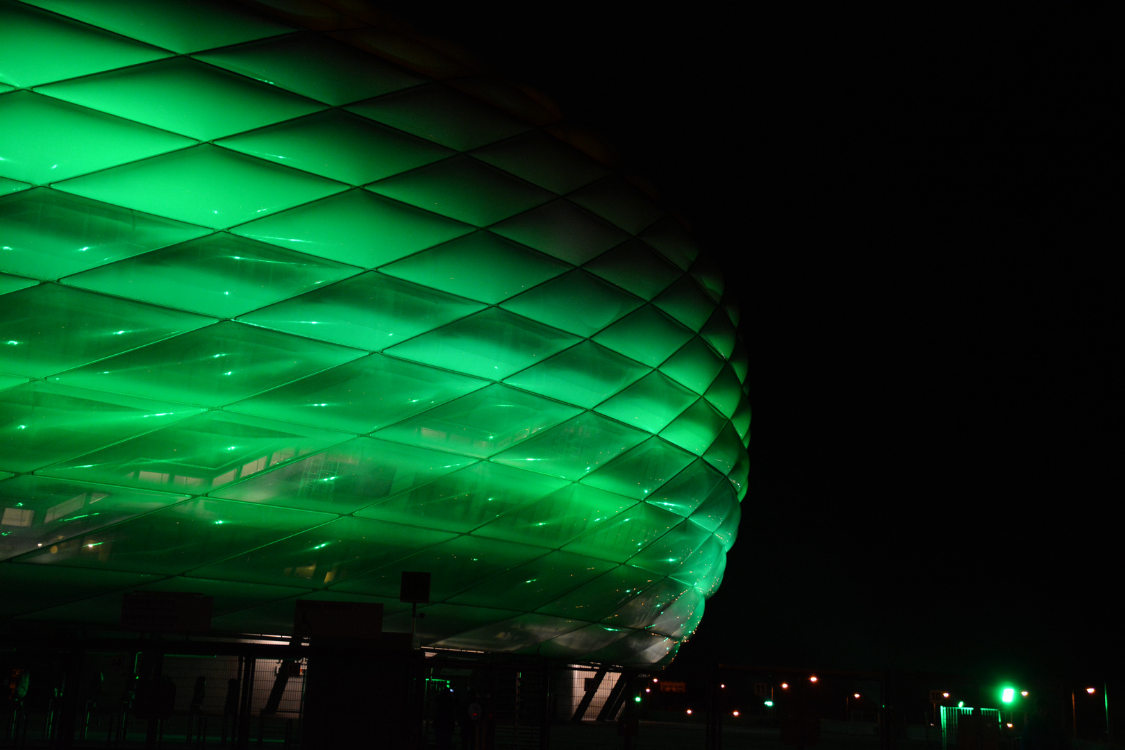 Allianz Arena - heute in Grün