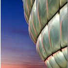 Allianz Arena im Abendrot