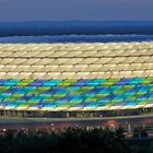 Allianz Arena im UEFA-Look