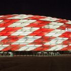 Allianz Arena in den Farben des kroatischen Staatswappens