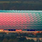 Allianz Arena in Farbe