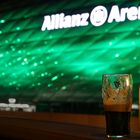 Allianz Arena in Grün