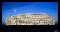 Allianz Arena in weiß