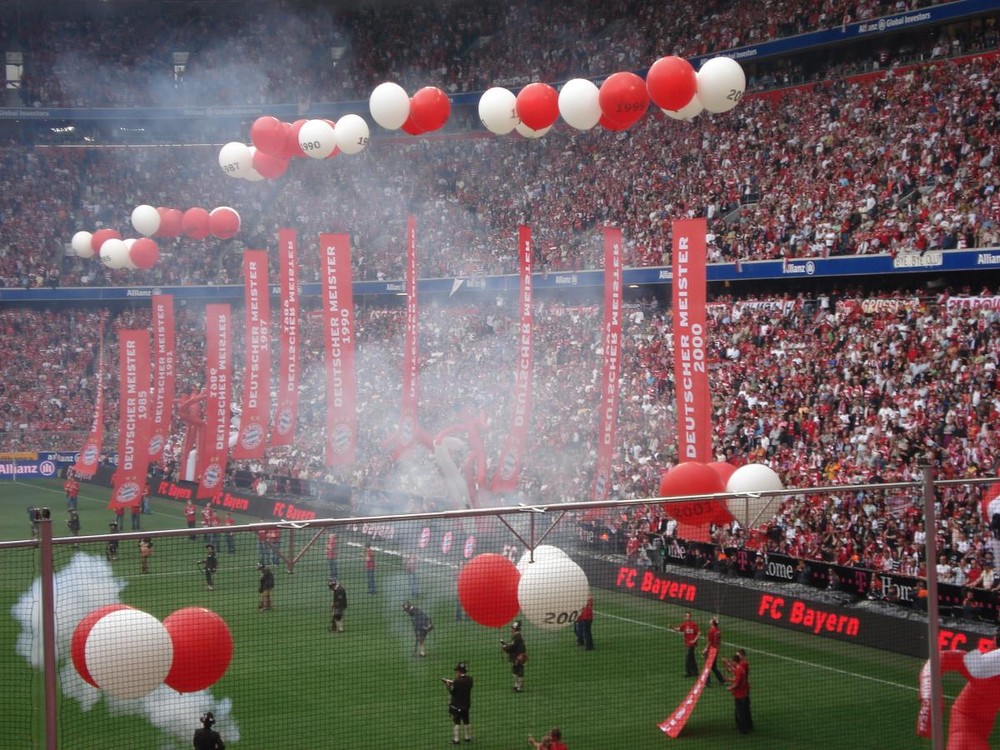 Allianz Arena Meisterfeier 2